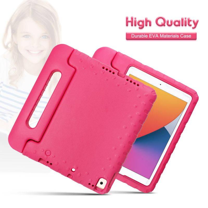 Donwell For iPad 7th Generation 8th Generation 10.2 inch 2019/2020 Cover Case for Kids Durable Shockproof Protective Handle Stand Case with Kickstands for iPad 7/8/Air 3rd Gen