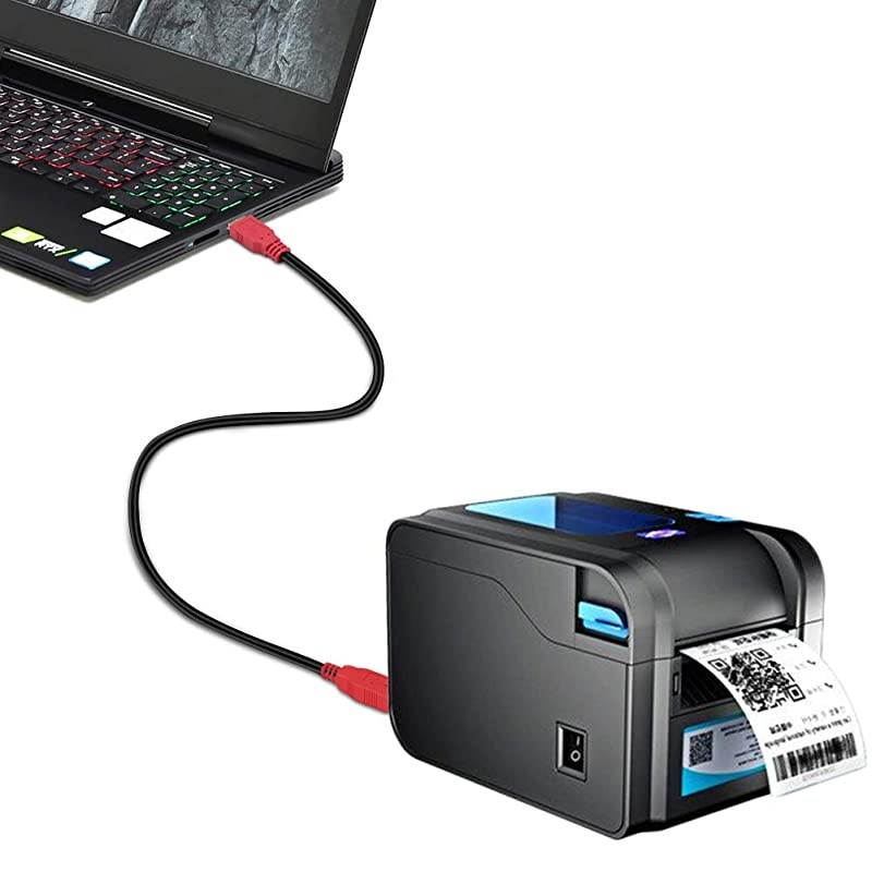 Cable 25 ft USB 20 Cable Cord Type AMale to BMale Cable for for HP Canon Epson Dell Samsung etc 8M25Feet