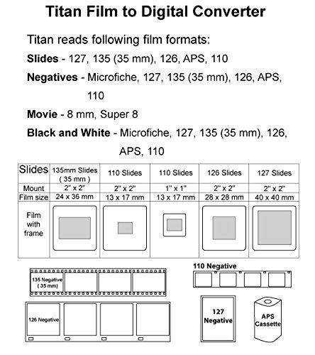 Wolverine Data 8-in-1 HD Film to Digital Converter w/4.3" LCD Screen & HDMI
