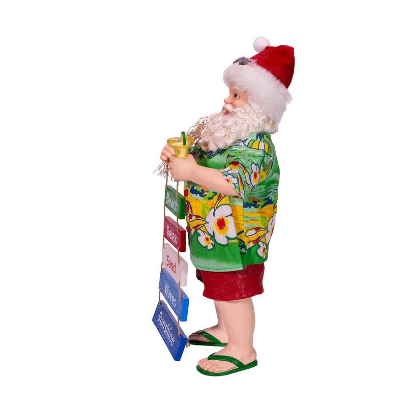 Kurt Adler 10.5" Fabriche Beach Santa