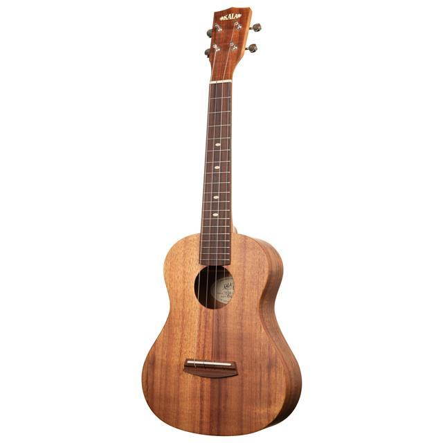 Kala Satin All Solid Hawaiian Koa Tenor Ukulele with Gig Bag & Humidifier Pro