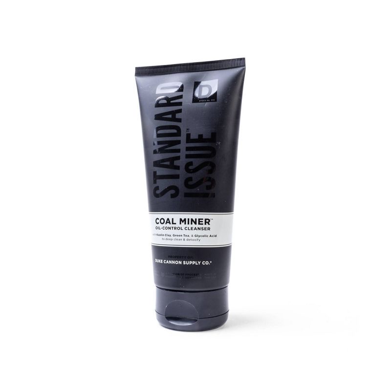 Duke Cannon Coal Miner Glycolic Face Cleanser - 6 fl oz