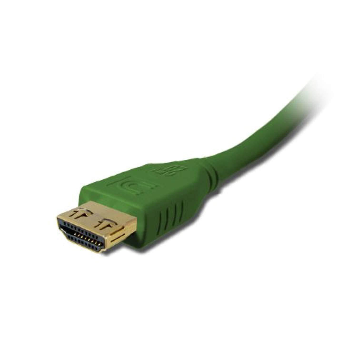 comprehensive cable hd-hd-25progrn 25' pro av/it high speed hdmi cable with progrip, sure length, cl3- green