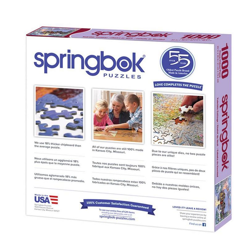 Springbok Yueltide Cottage Jigsaw Puzzle 1000pc