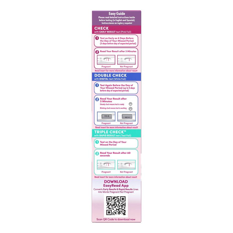 easy@Home 50 Ovulation Test Strips & 20 Pregnancy Test Strips Combo Kit