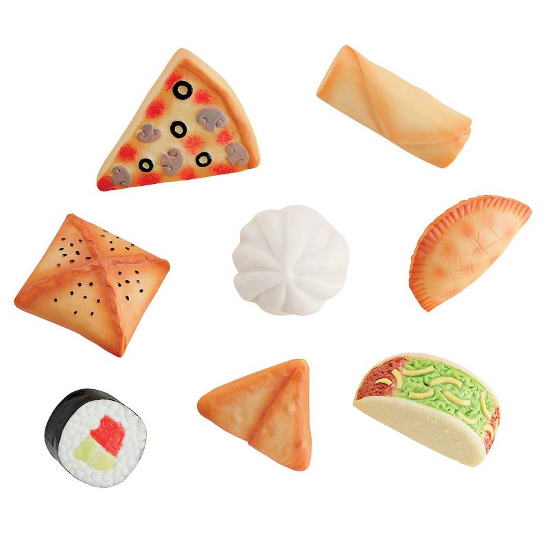 Yellow Door Sensory Play Stones: Foods of The World - Set of 8