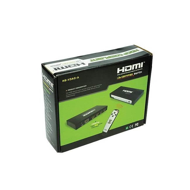 AMC 4 Port HDMI Switch with Remote
