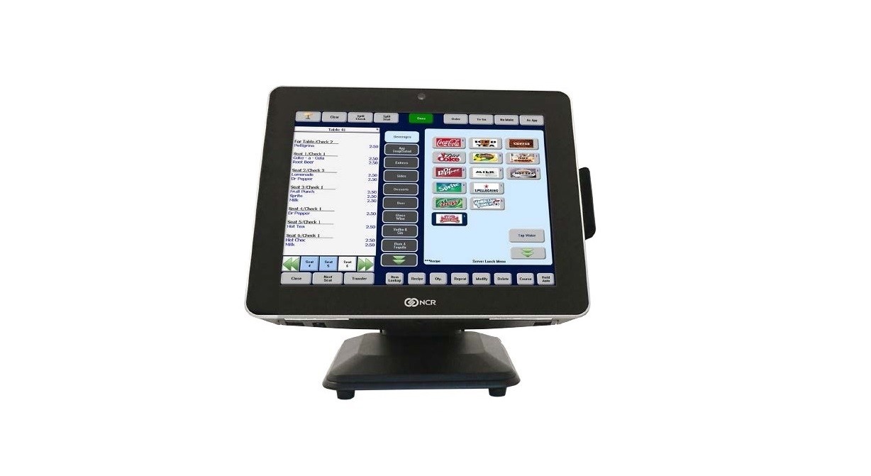 NCR P1235 Pos System Terminal Celeron N3160 2.24GHz 8GB 128GB 15" Touch Windows 10 Pro 7745-3100-0011