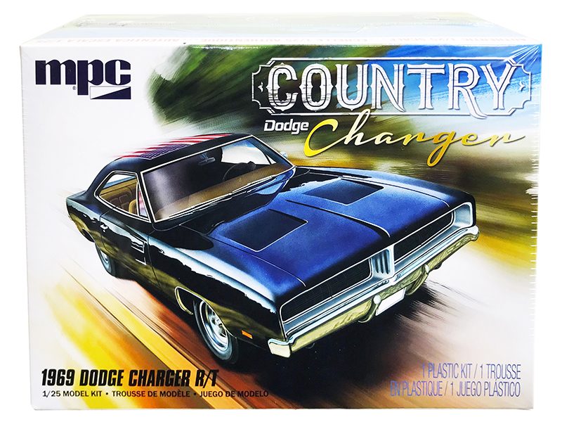 Level 4 Model Kit 1970 Dodge Challenger T/A "Streetburner" 2-in-1 Kit 1/24 Scale Model by Revell