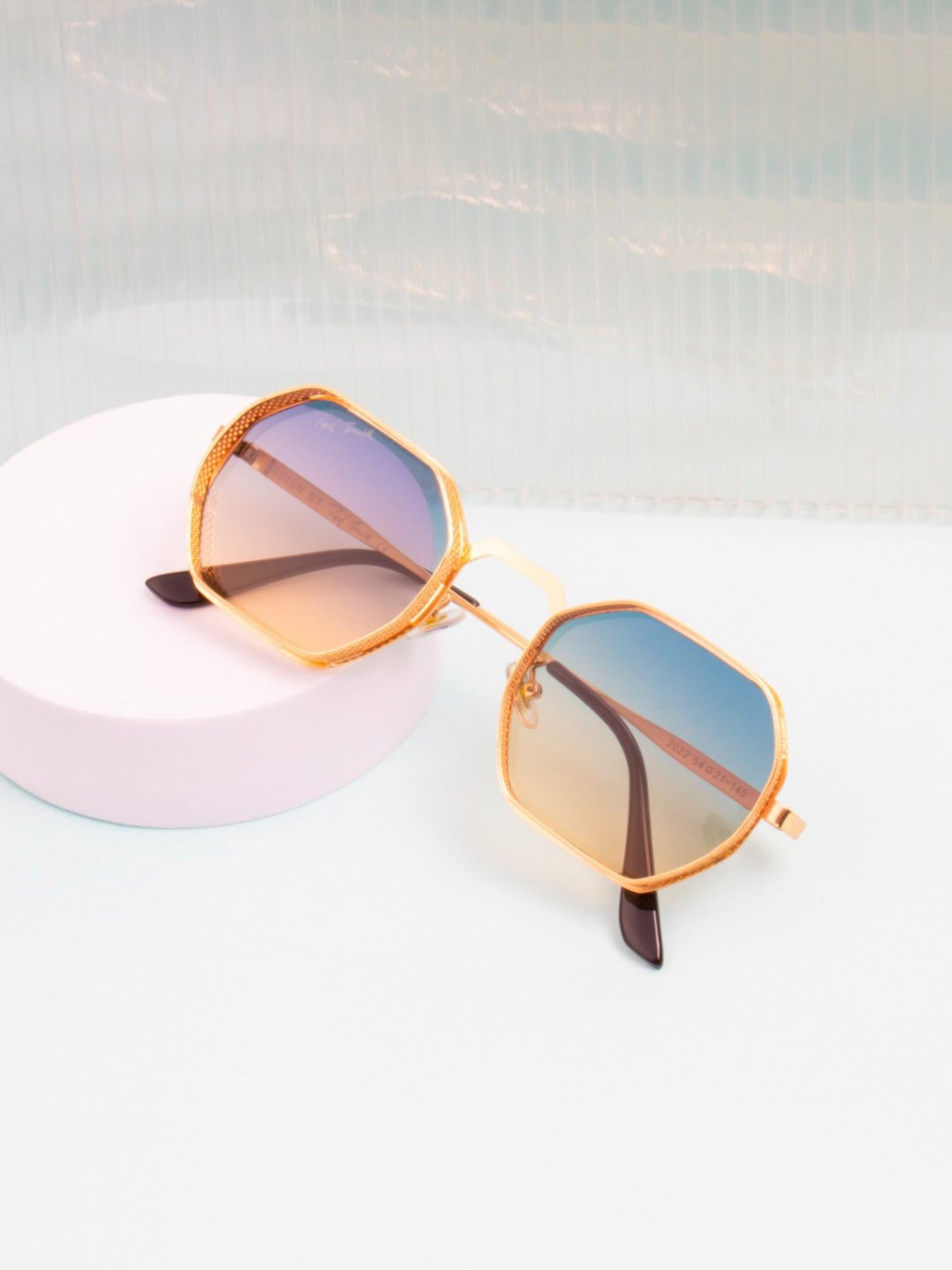 Ted Smith Multi Wayfarer UV Protection Unisex Sunglasses