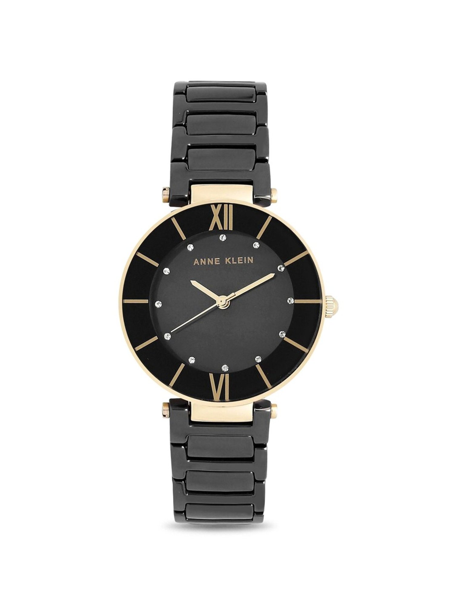 Anne Klein NBAK3266BKRG Analog Watch for Women