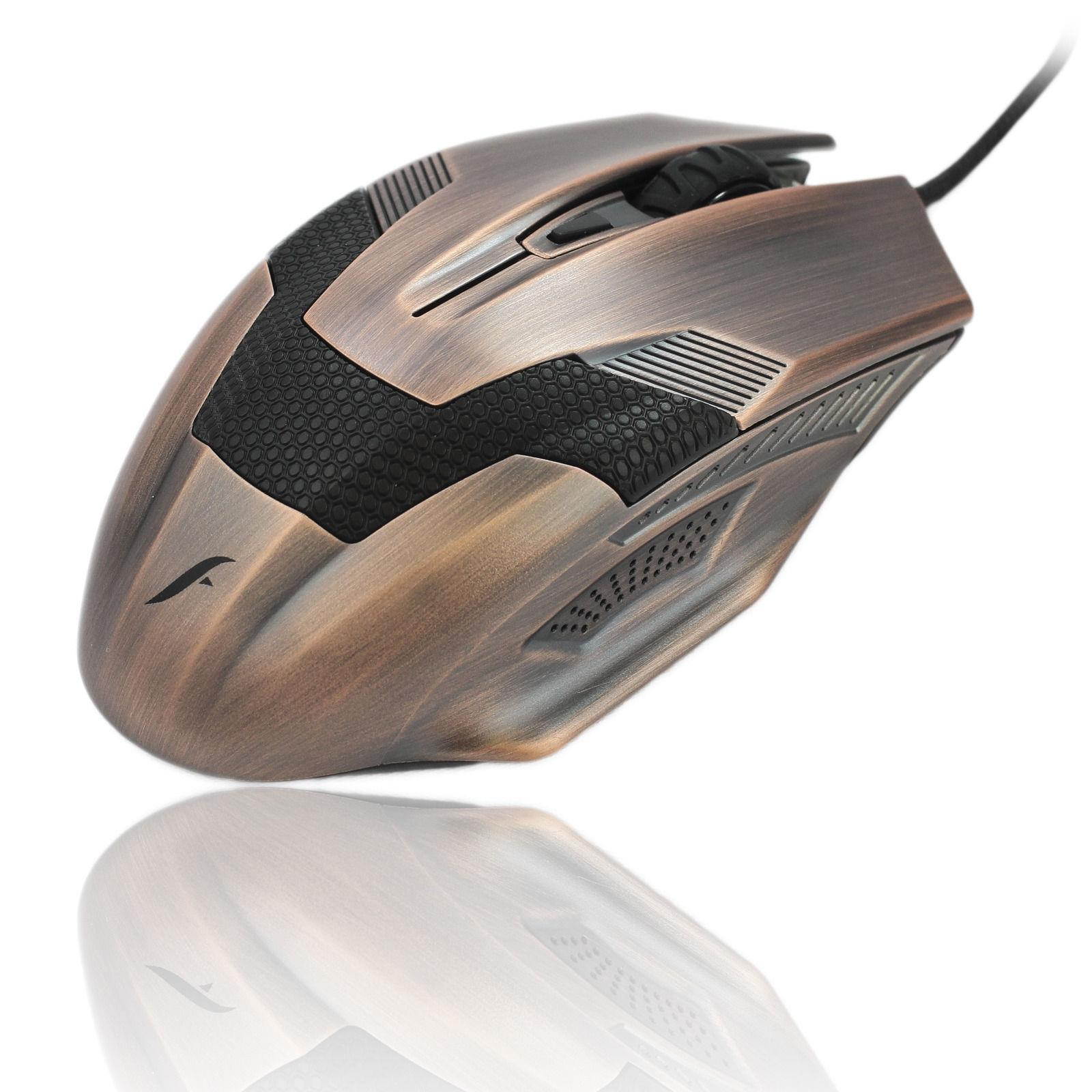 PC Gaming Mouse GMX4 Laptop Desktop USB Wired Optical 6D 2000DPI Game Mice New