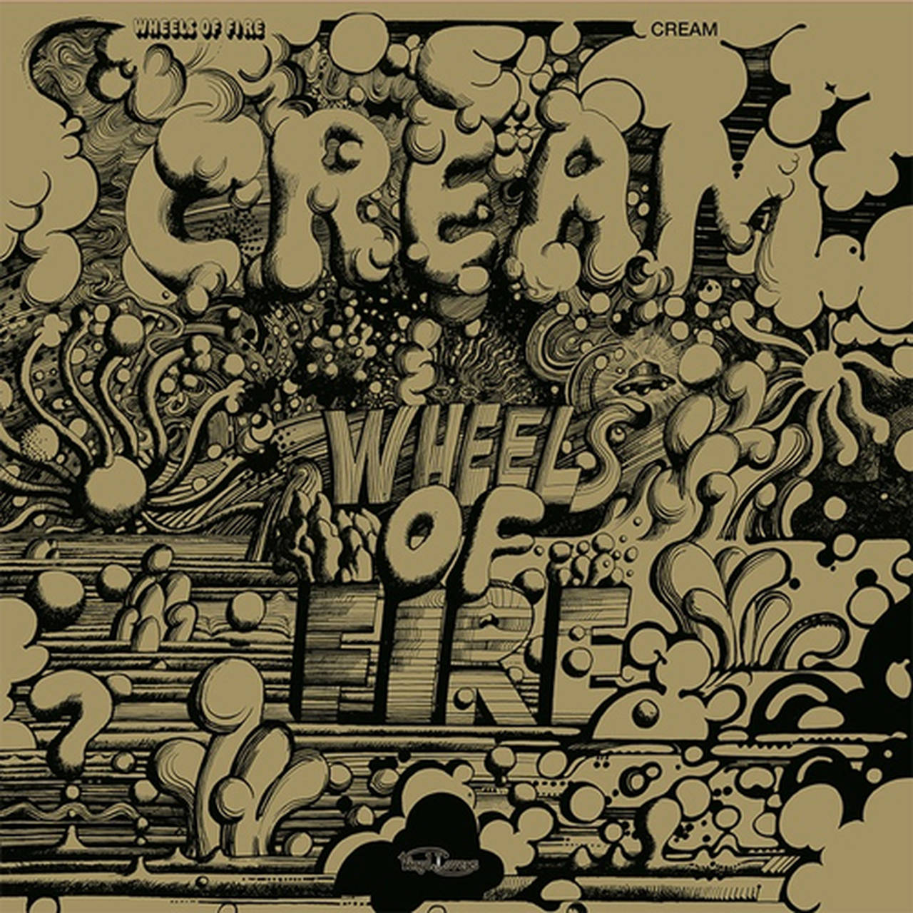 Cream Wheels of Fire 180g 2LP (Golden Jacket Edition) (Vinyl)