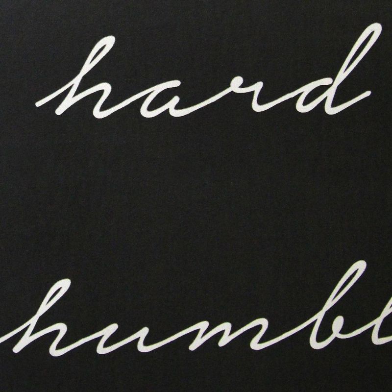 11.81" x 44.09" Be Kind Oversized Wall Art Black - Stratton Home Décor