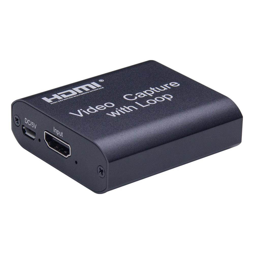 USB HDMI 4K 1080P Video capture Card HDMI to USB 2.0 Video capture Device for Game Streaming Live Stream Broadcast