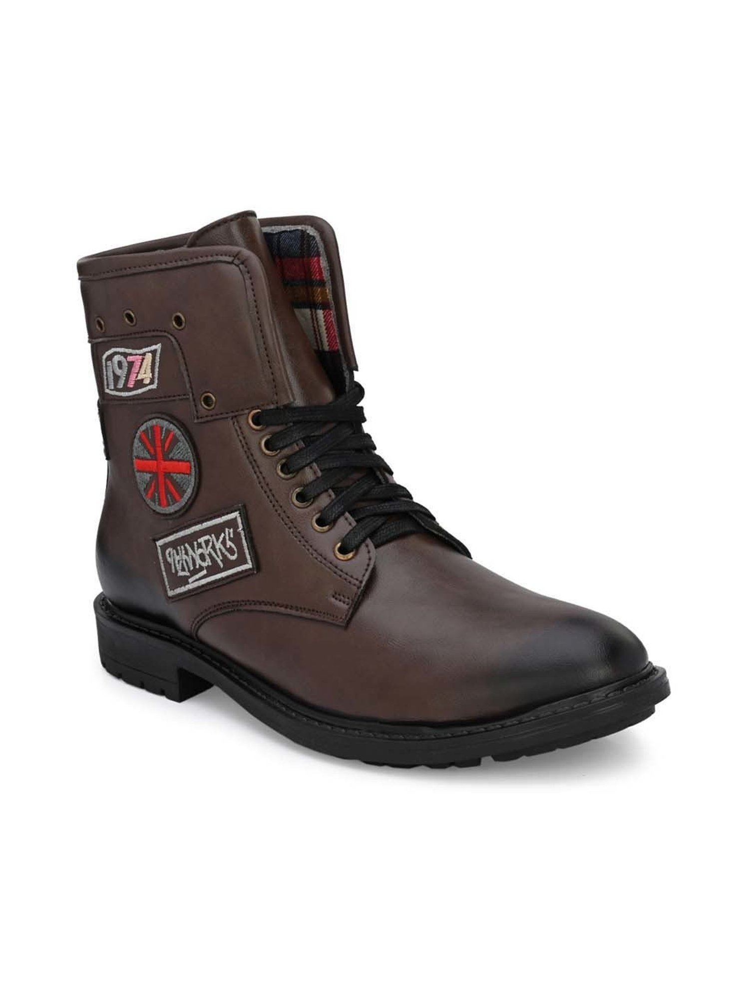 Eego Italy Men's Chocolate Brown Casual Boots