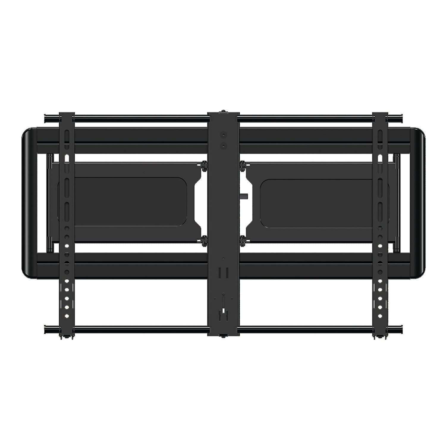 Sanus Premium Full Motion Super Slim TV Wall Mount Bracket for 40" 84" TVs Holds Your TV Only 1.86 from The Wall Features 8 of Tilt, 50 of Swivel, 13.5 of Extension VLF613 B1, Black