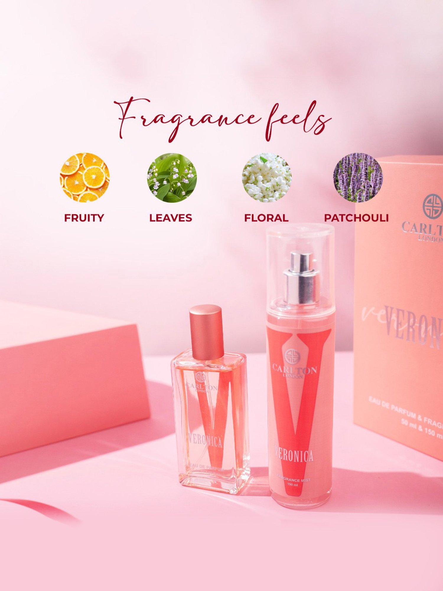 Carlton London Veronica Eau de Parfum & Fragrance Mist for Women