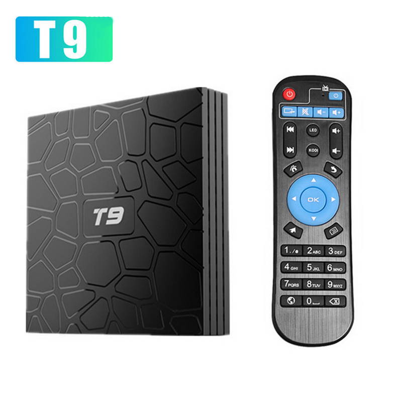 T9 RK3318 TV Box 4GB 64GB Android 9.0 USB 3.0 4k HD network player Set-Top Box CF HDMI Dual frequency wifi Bluetooth 4.0