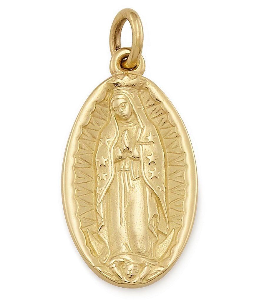 James Avery 14K Gold Virgin of Guadalupe Charm