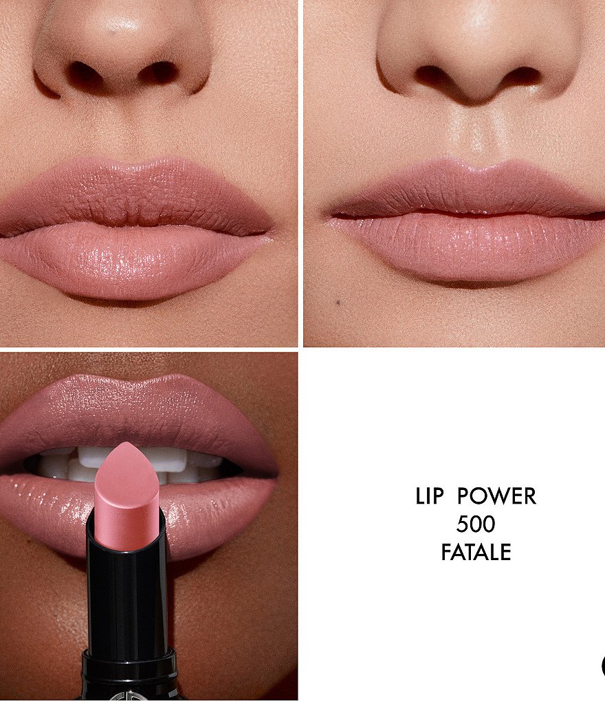 Giorgio Armani ARMANI beauty Lip Power Longwear Satin Lipstick