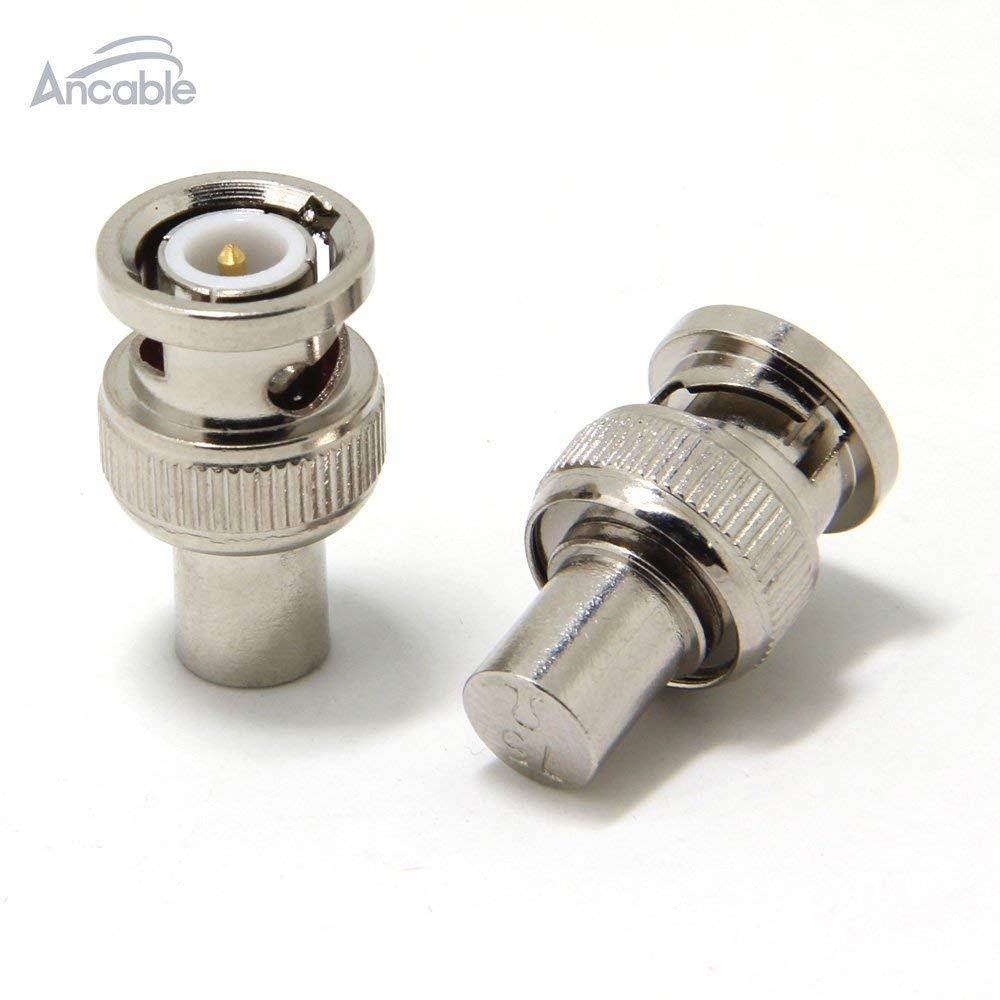 Ancable 10-Pack BNC 75 OHM Terminator RF/Coaxial Connector Adapter
