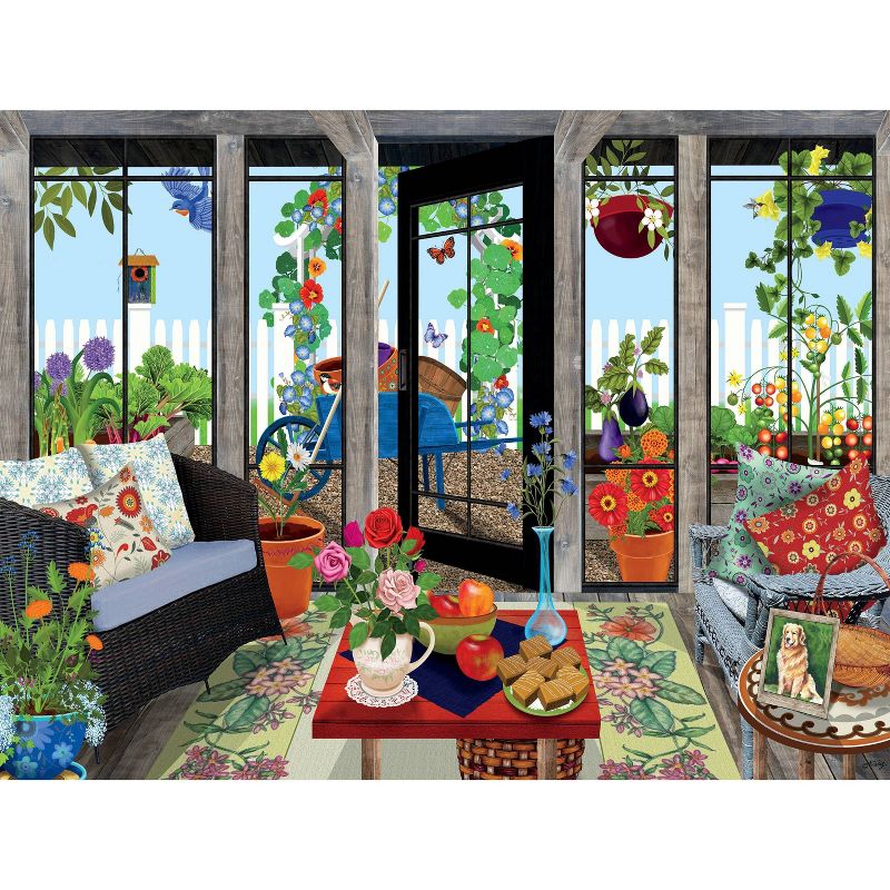 Ceaco Tracy Flickinger: Sunroom Jigsaw Puzzle - 300pc