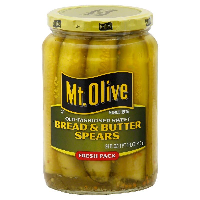 Mt. Olive Bread & Butter Pickles - 24oz