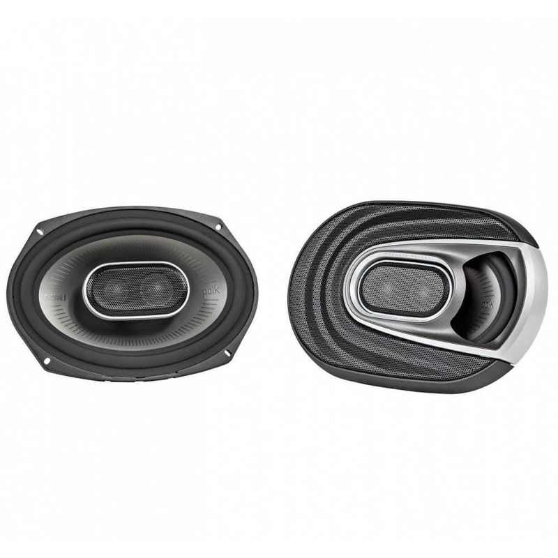 Polk Audio 6x9" 450W Coaxial Speakers + Kicker 6x9" 360W 3-Way Coaxial Speakers