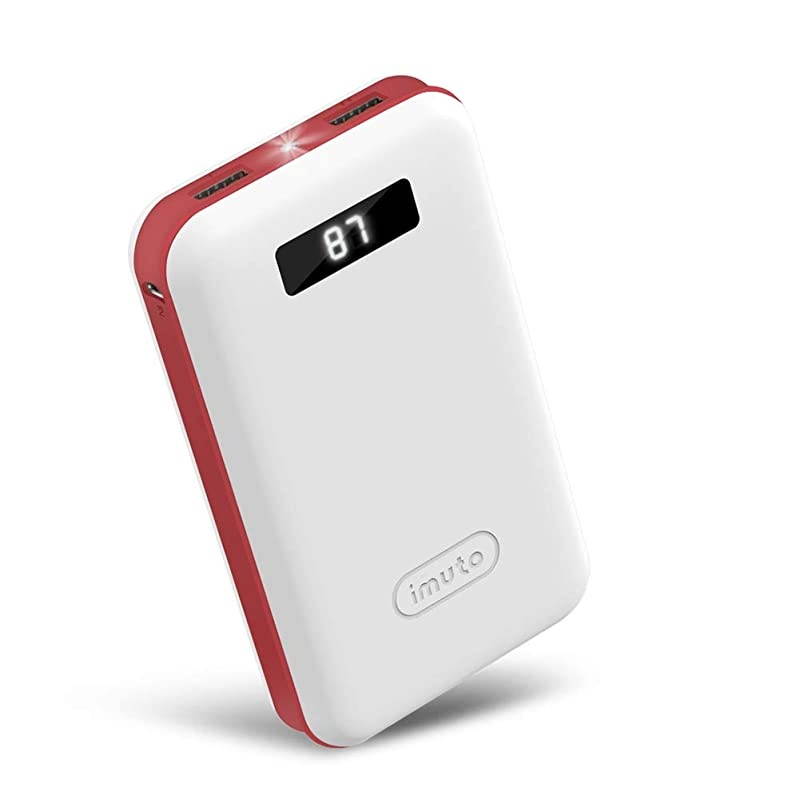 20000mAh Portable Charger Compact Power Bank External Battery Pack LED Digital Display Smart Charge Compatible with iPhone 12 Max Pro 11 XR 10 7 Plus, Samsung S10 Plus, Note 10, Tablets & More