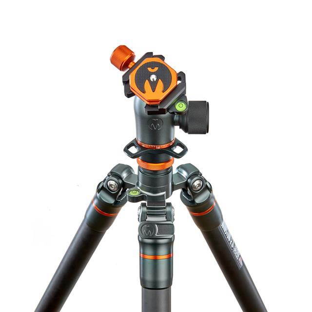 3 Legged Thing Winston 2.0 CF Tripod System & AirHed Pro, Metallic Slate Gray