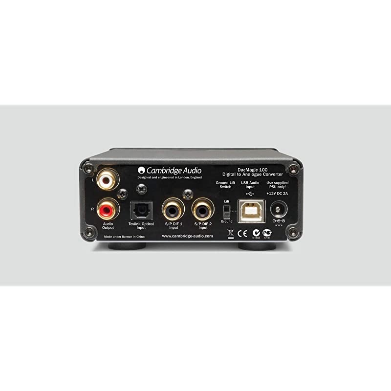 DacMagic 100 Digital-to-Analogue Converter (Black)
