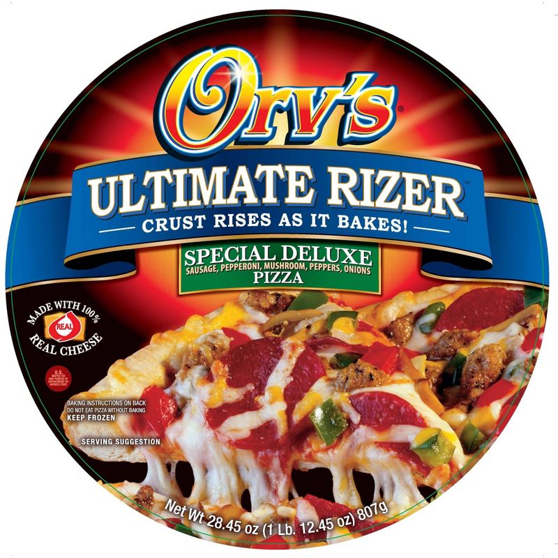 Orv's Ultimate Rizer Special Deluxe Frozen Pizza - 28.45oz