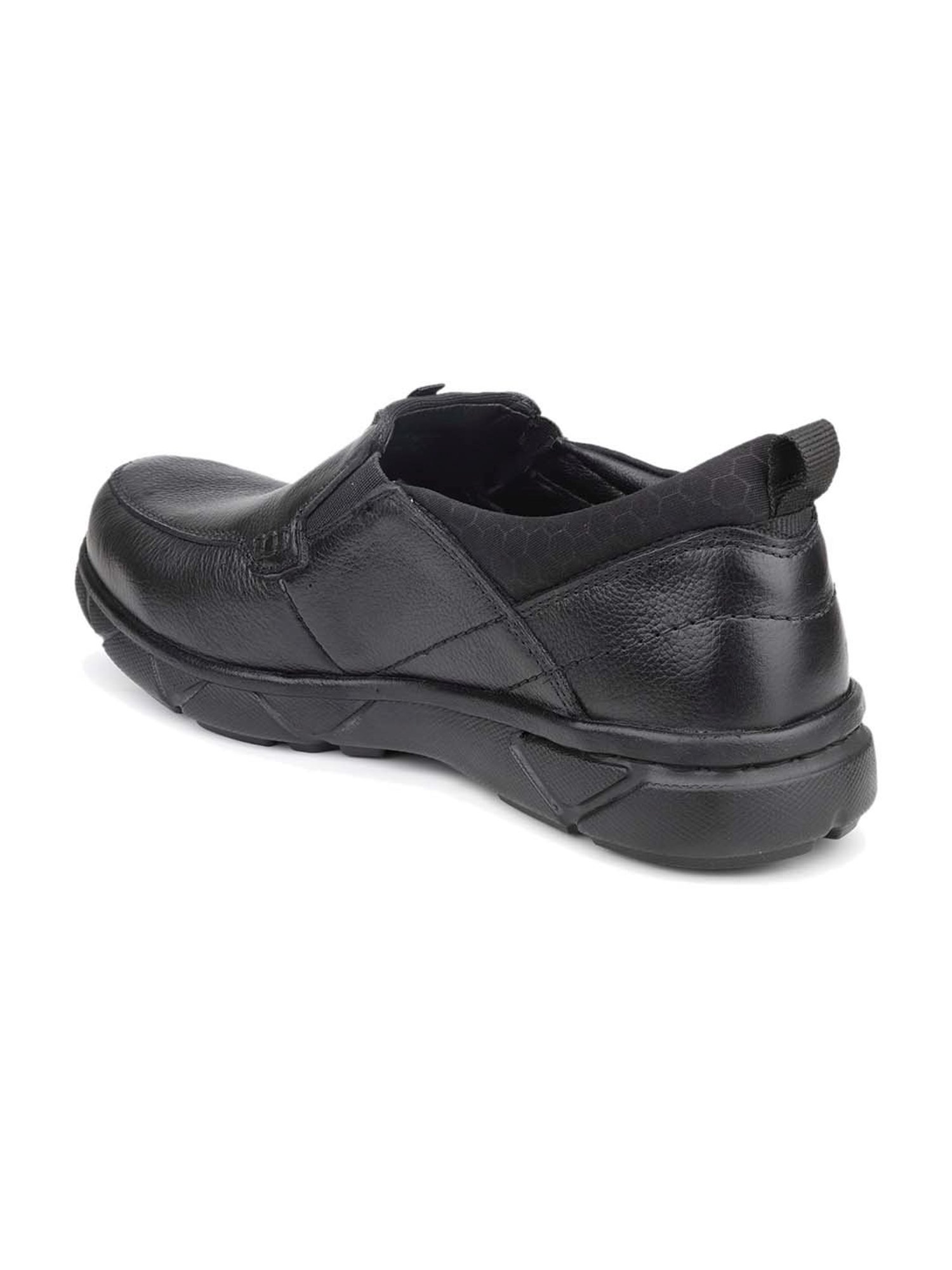 Atesber Men's Black Casual Loafers