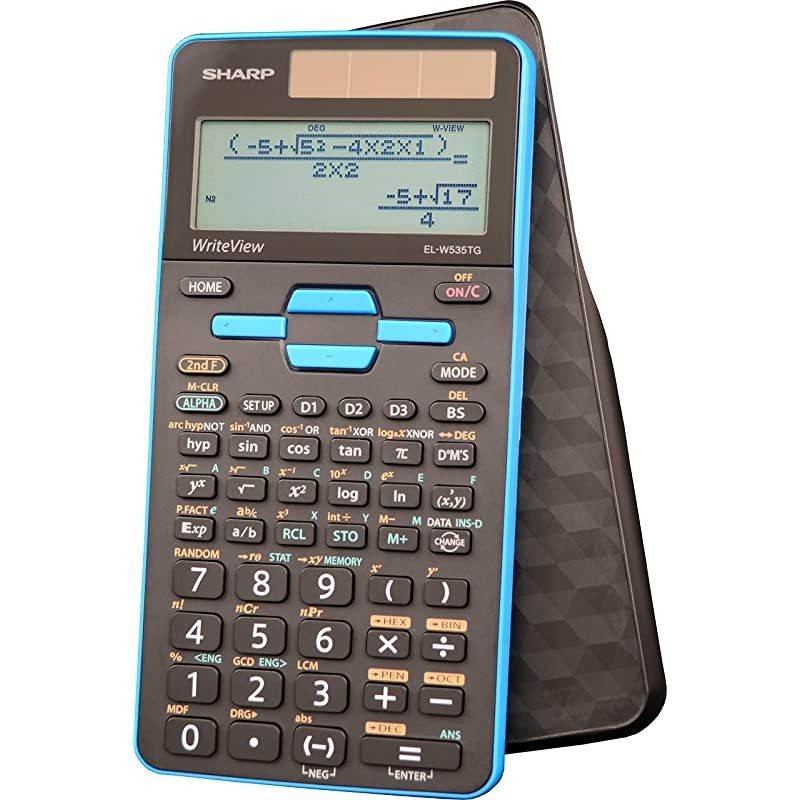 ELW535TGBBL Scientific Calculator with WriteView 4 Line Display