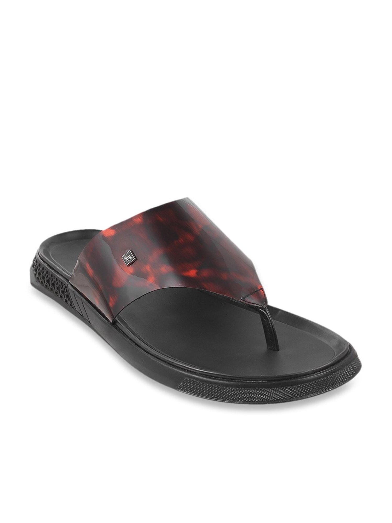 J. Fontini by Mochi Men's Wine Thong Sandals