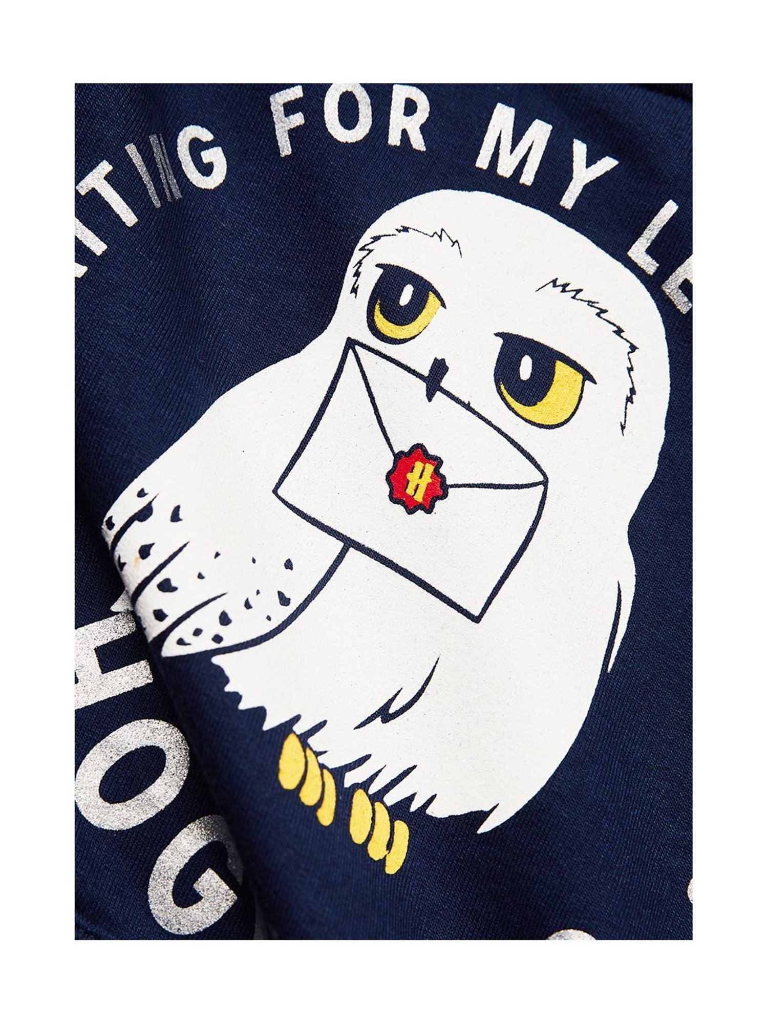 The Souled Store Kids Navy Printed Full Sleeves Hoodie