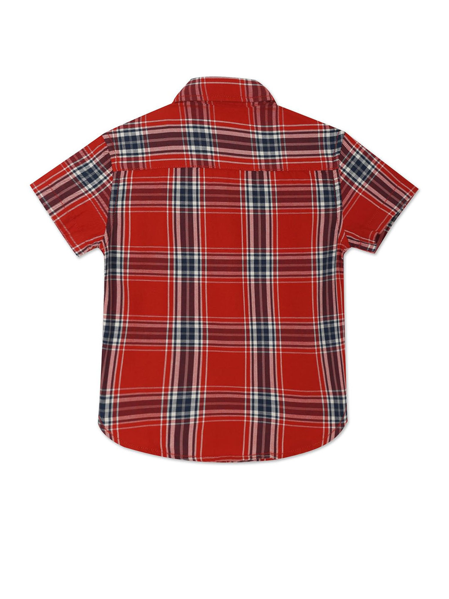 U.S. Polo Assn. Kids Red Checks Shirt