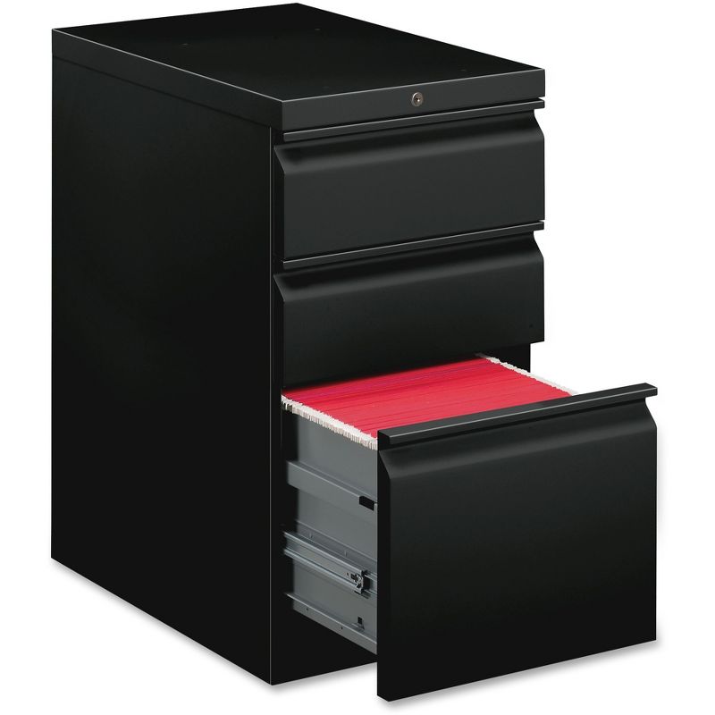 Basyx Mobile Pedestal File Box/Box/File 15 x 20 x 28 Black HBMP2BP