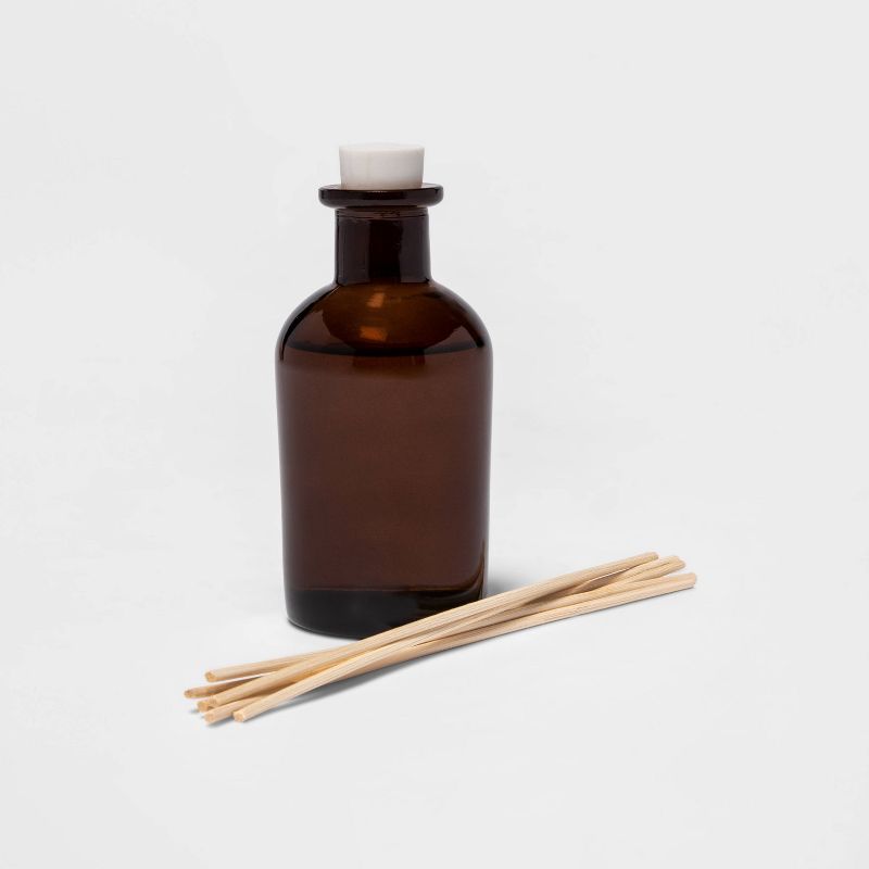 100ml Amber Glass Coconut and Honey Oil Reed Diffuser - Threshold™
