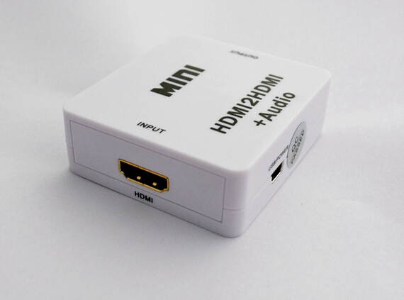 MINI HDMI2HDMI AUDIO+ Audio converter with 1080p