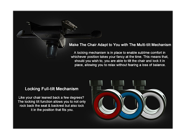 E-WIN Champion Series CPA Ergonomic Computer Gaming Chair with Head Pillow and Lumbar Support