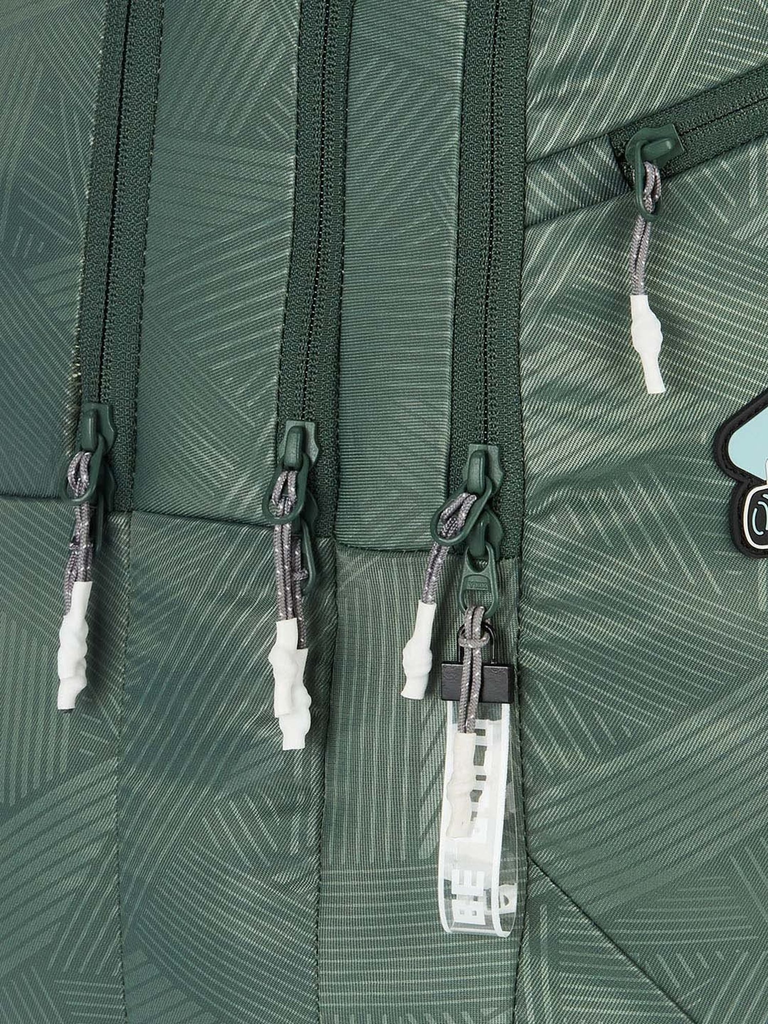 Wiki 37 Ltrs Green Medium Backpack