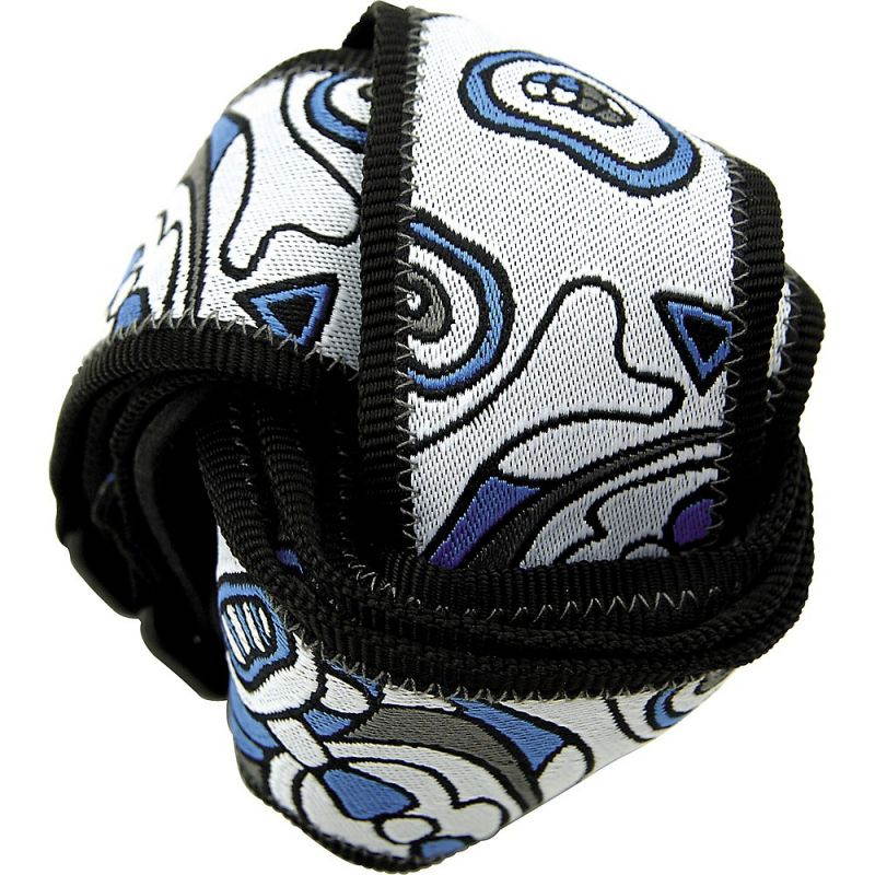 D'Addario Planet Waves Joe Satriani Nylon Guitar Strap Blue/White Souls of Distortion