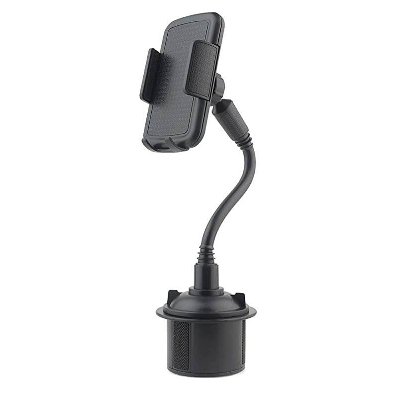 Cup Holder Phone Mount, Flexible Extra Long 8" Neck Cell Phone Holder for Most Smartphones iPhone X / 8/8+ / 7/7 Plus / 6/6+, Samsung