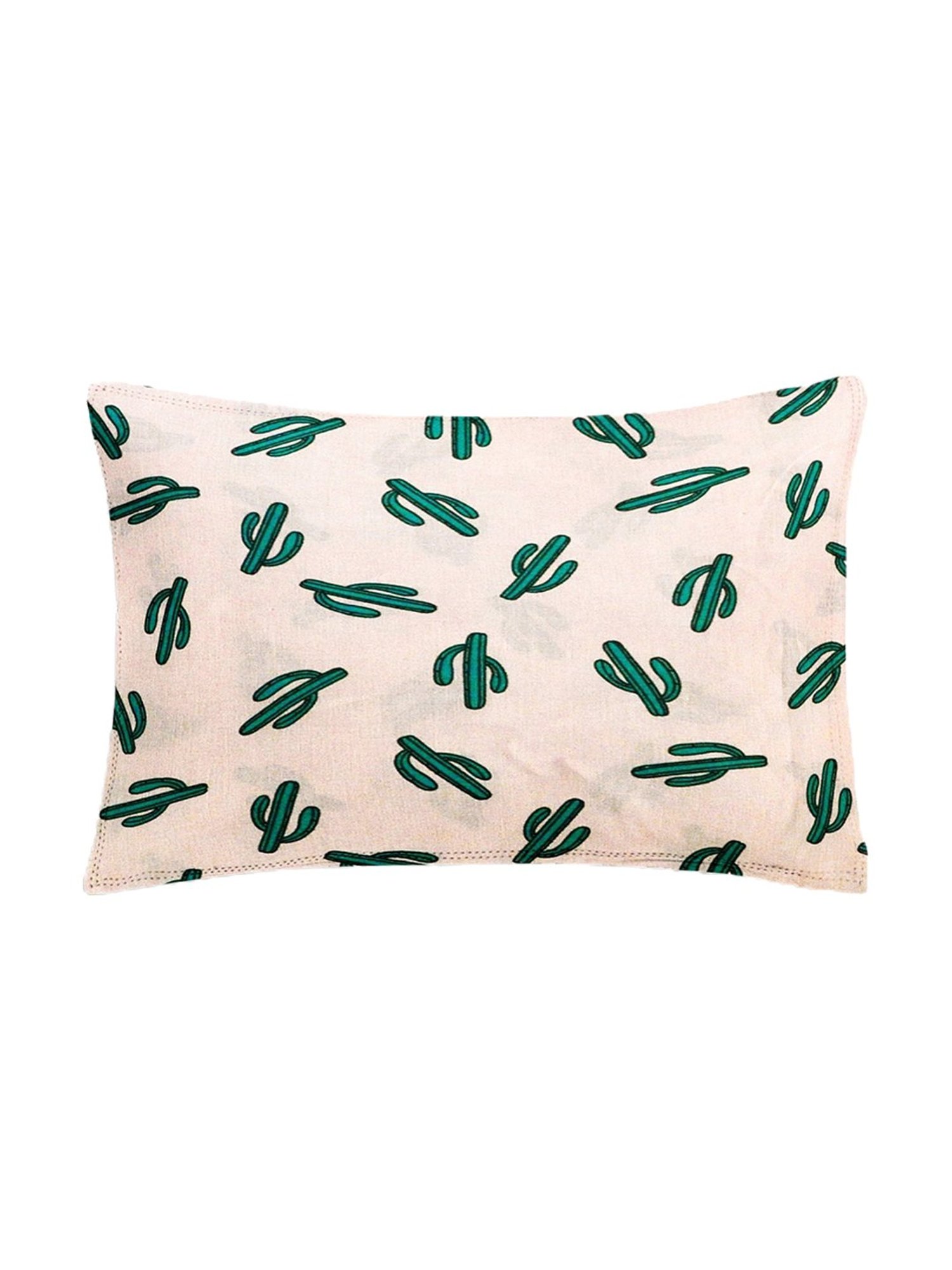 The Baby Atelier Botanical Pink Cotton Baby Pillow Cover