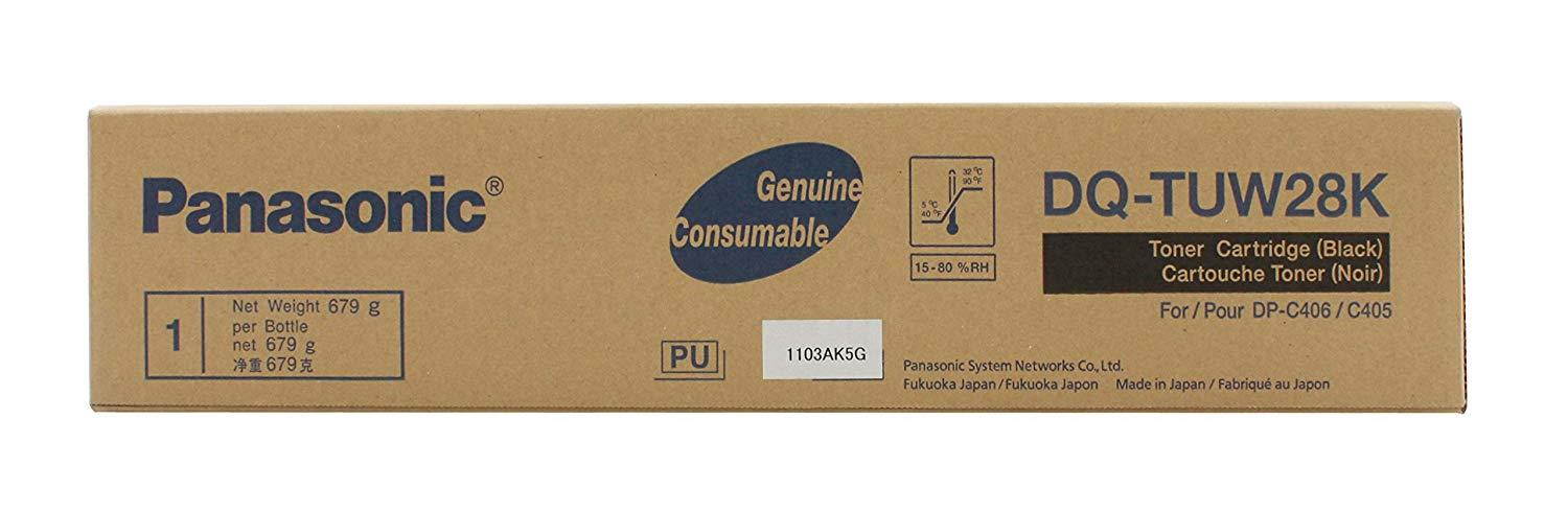 Panasonic DP-C405, DP-C406 Black Toner Cartridge (28,000 Yield), Part Number DQ-TUW28K