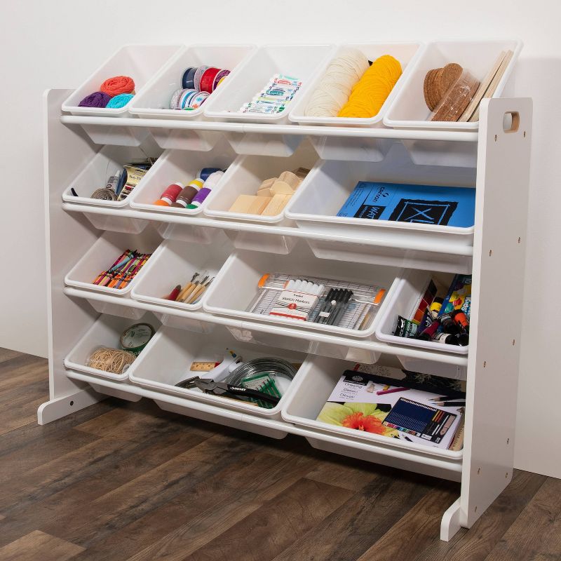 Kids' Super-Size Toy Organizer White - Humble Crew