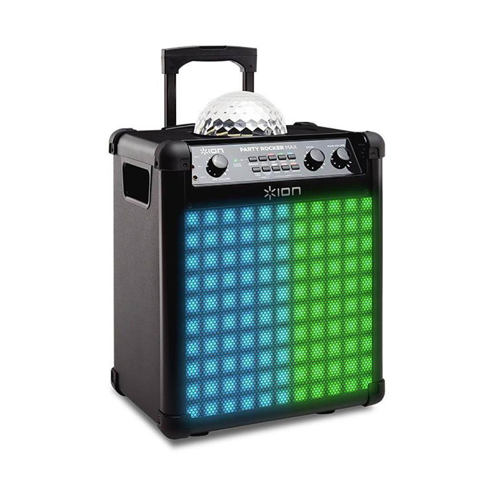Ion PARTYRCKRMAX Wireless Rechargeable Speaker with Multi-Effect Party Lights