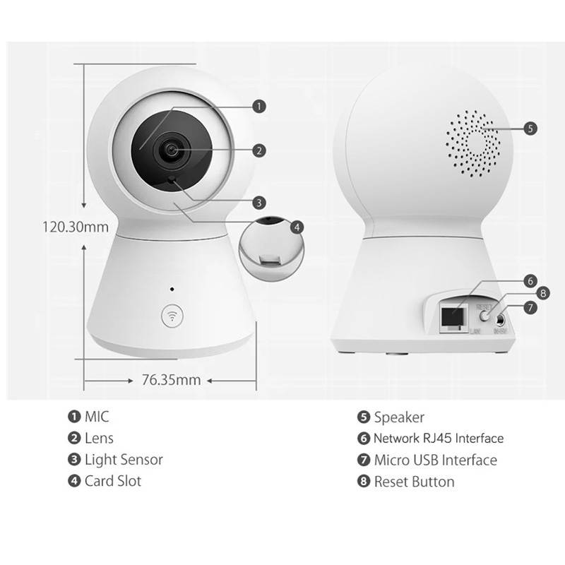 YI IOT Smart IP Camera 1080p Pan/Zoom Wifi Camera Auto Tracking Wireless Home Security CCTV Surveillance Baby Monitor